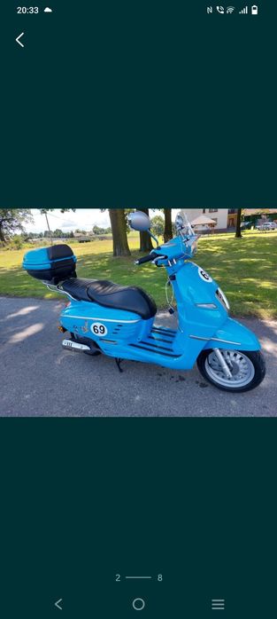 Peugeot Django 125 Zamiana na samochód