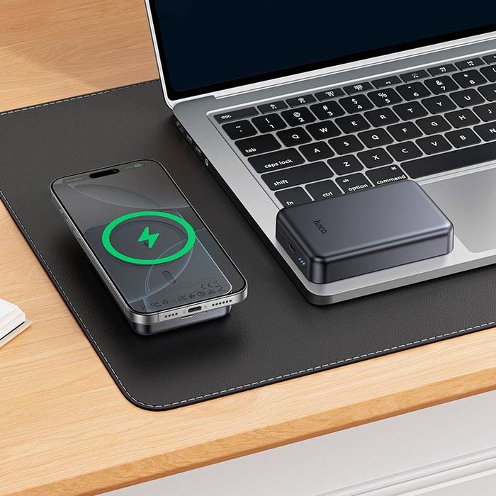Повербанк HOCO MagSafe 10000 mAh 20W магнітна бездротова зарядка J160A