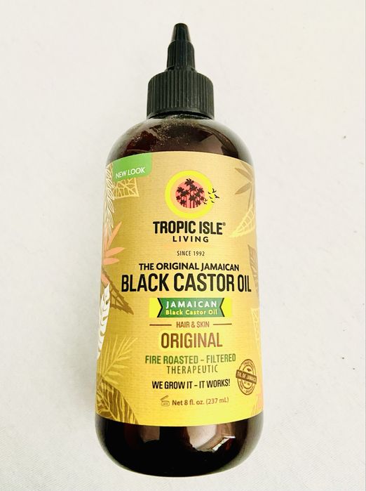 Máscara de cabelo óleo de rícino negro da Jamaica (240ml)