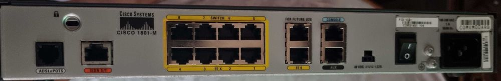 Cisco Router 1801-M