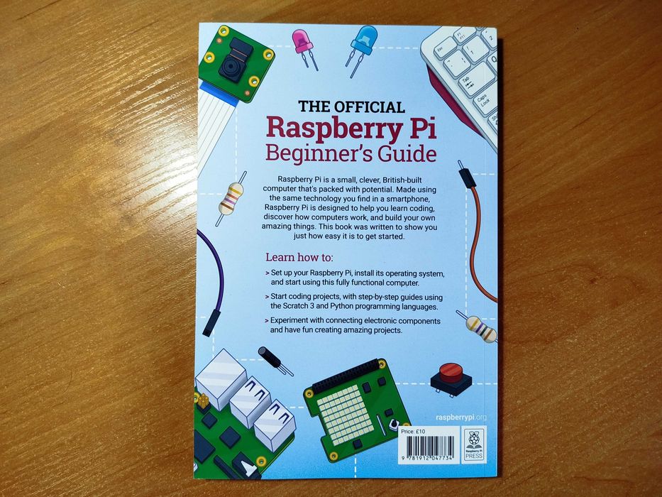 Книга руководство Raspberry Pi