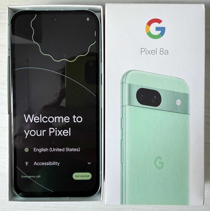 Мобільний телефон Google Pixel 8a 8/128GB Aloe JP