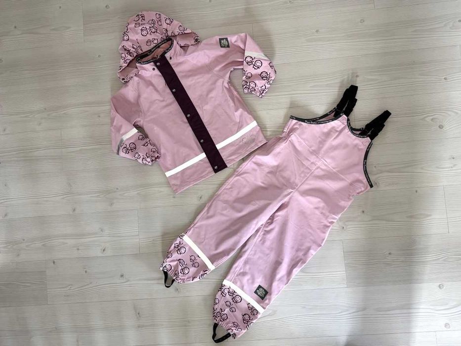 Костюм дождевик, куртка, штаны, Trolls, 8-10 лет