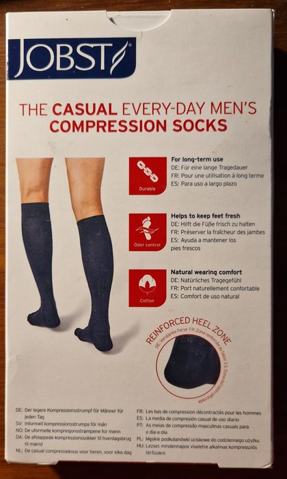 Jobst for Men podkolanówki kompresyjne  rozm. 5