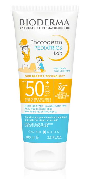 Дитячий крем, молочко для захисту від сонця Bioderma Photoderm Spf 50