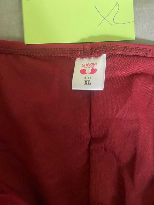 SHEKINI Kostium kąpielowy Dwuczęściowy wysokim stanem, XL