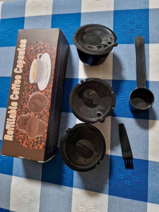 Cápsulas reutilizáveis de Café Nescafé dolce gusto. Novas