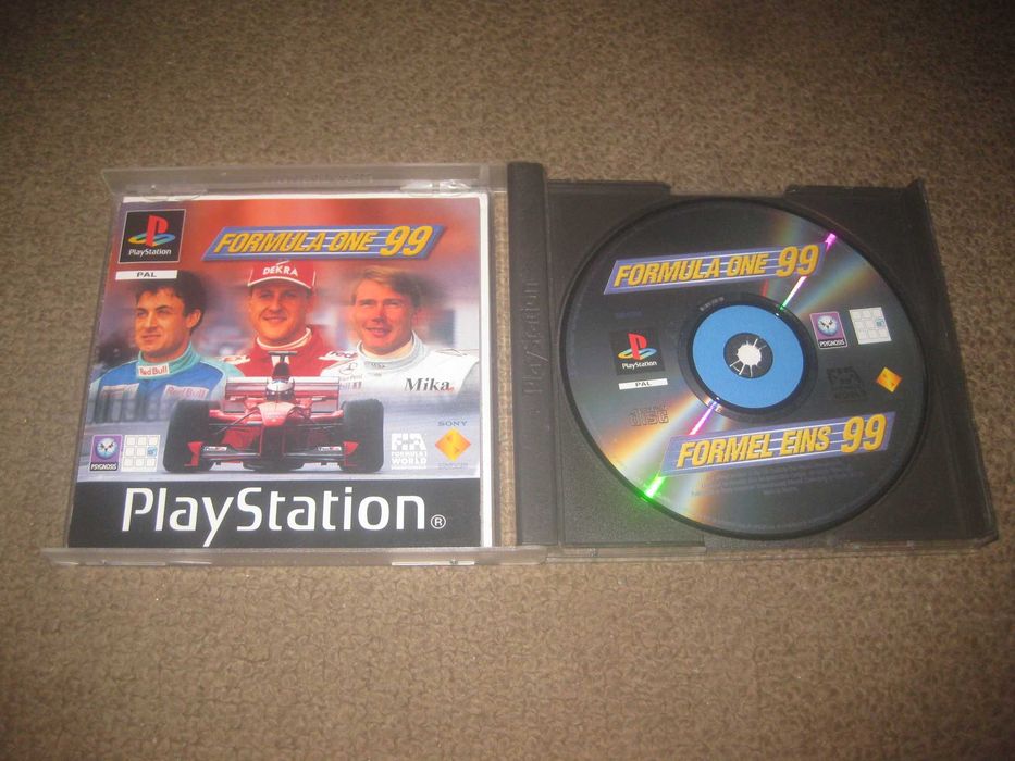 Jogo "Formula One 99" para a Playstation 1/Completo!