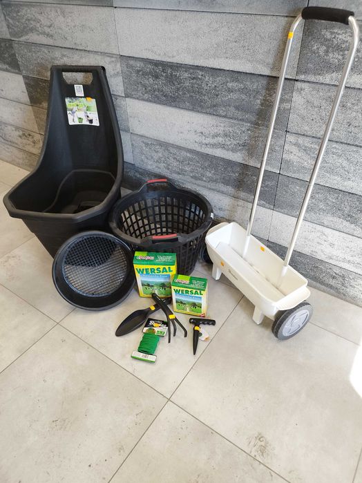 Taczka ogrodowa wózek do ogrodu dwukołowa