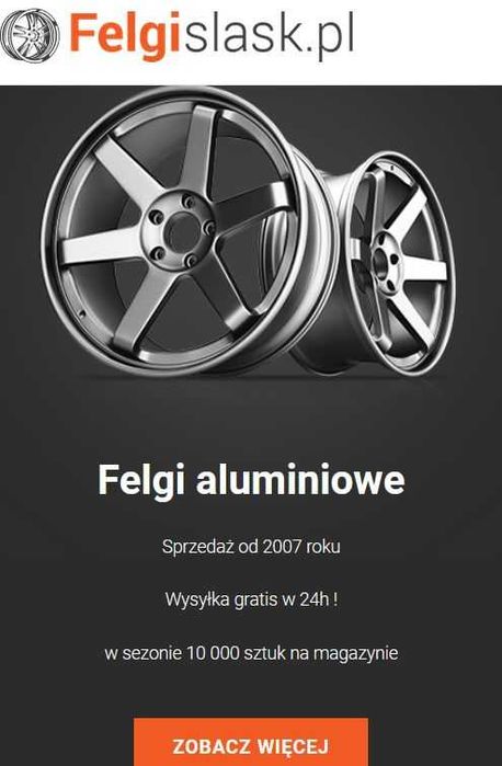 Alufelgi 15 5x100 Seat Ibiza Skoda Fabia Rapid VW Polo Golf Audi A3