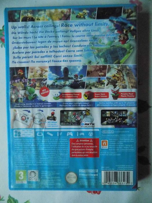 Mario Kart 8 - pudełko do gry na Nintendo Wii U