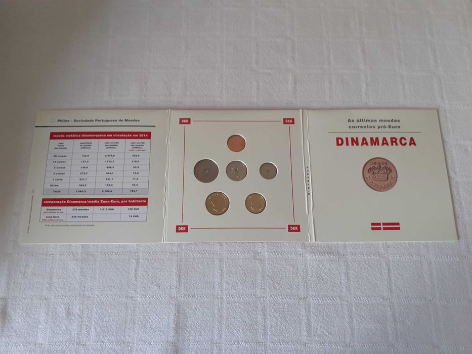 As últimas moedas correntes pré-euro-28 países-Coleções Philae