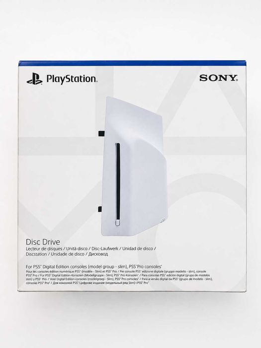 Sony PlayStation 5 Disc Drive Oficial — Para PS5 Digital Slim e PS5 Pro | Novo | Garantia