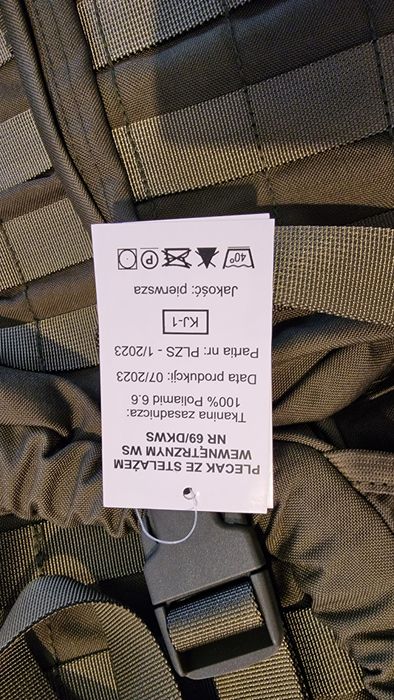 Plecak Wojsk Specjalnych Callida 45 - 60 L 69/DKWS oliwkowy taktyczny
