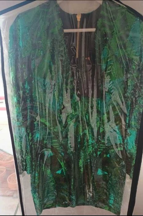 Vestido Lantejoulas Balmain