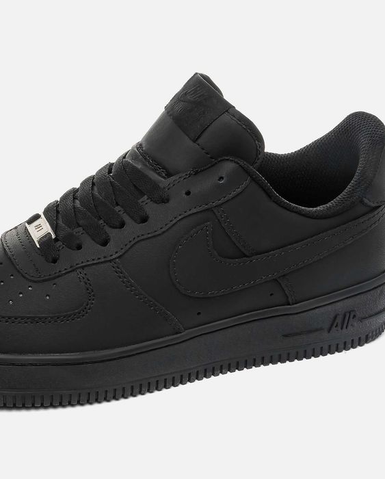 Женские кроссовки Nike Air Force 1 Black "1191" Размеры 36-40