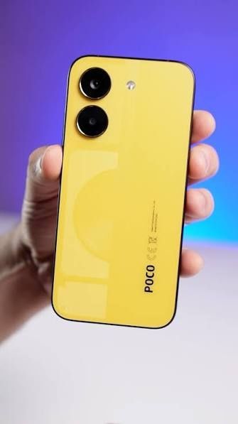 Poco X8 pro amarelo