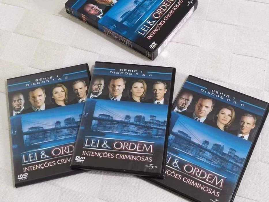 Séries em DVD Box