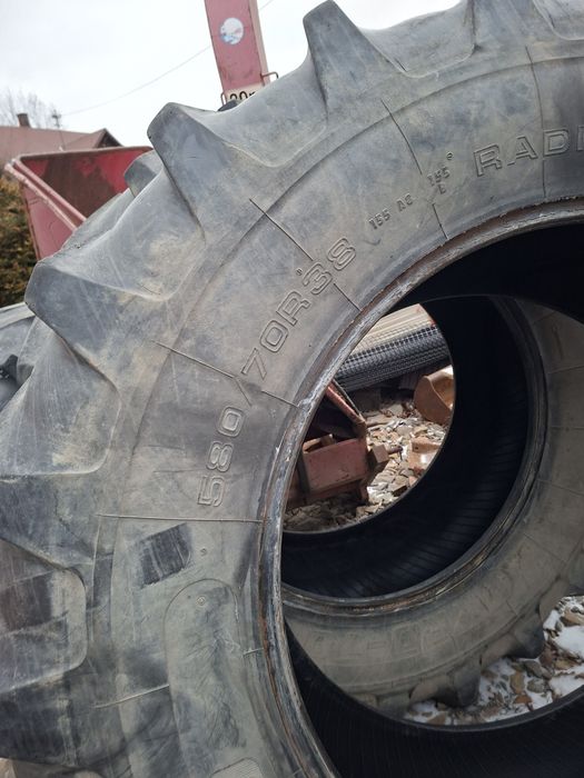 Opony do ciągnika 580/70 R38 i 480/70 R28