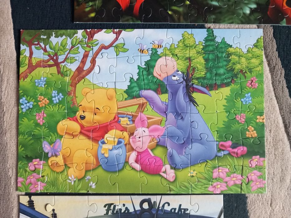Zestaw puzzli 60 elementów - Jak wytresować smoka, Traktor