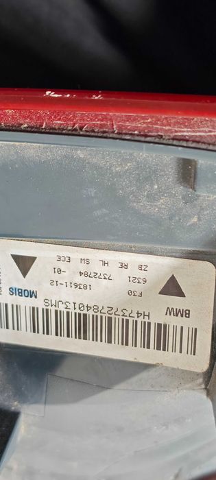 BMW SERIA 3 F30 SEDAN PRE-LCI 11-15 ROK Lewa i Prawa Lampa lewy i prawy tył