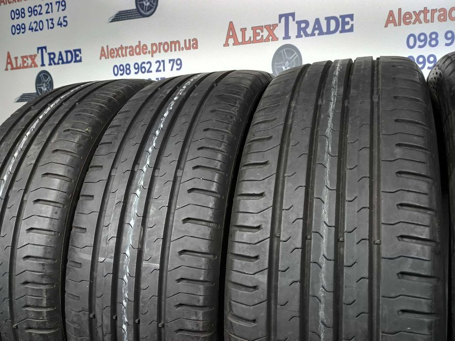 4 шт. 195/55 R16 Continental ContiEcoContact 5 літні шини бу