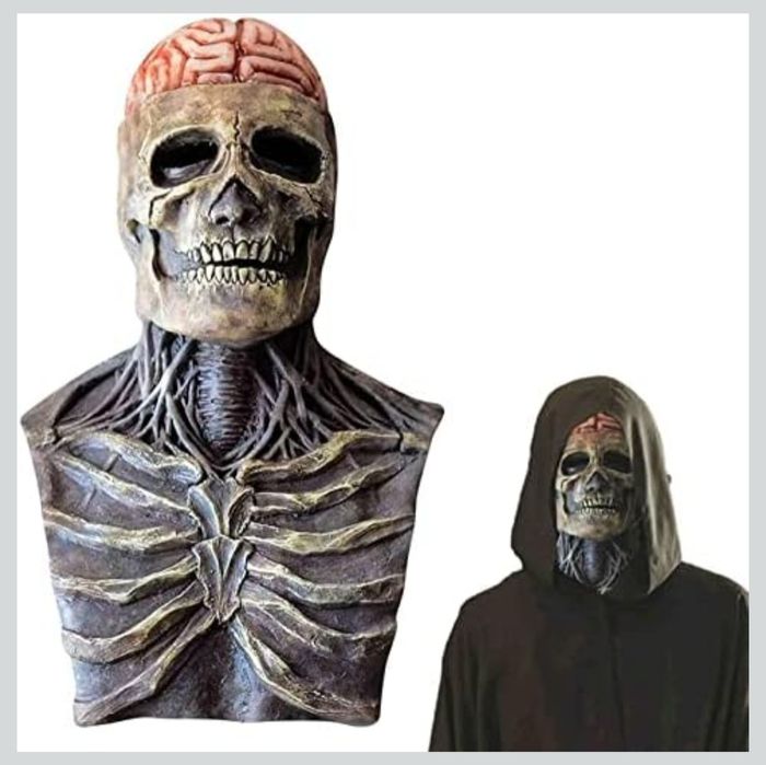 Maska na Halloween Zombie z lateksu