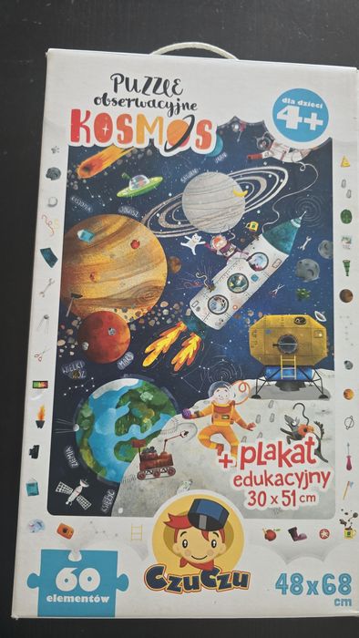 Puzzle kosmos czuczu 60 elementów