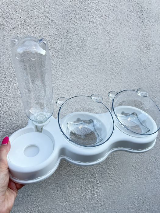 Автоматична поїлка 3 в 1 для ваших улюбленців