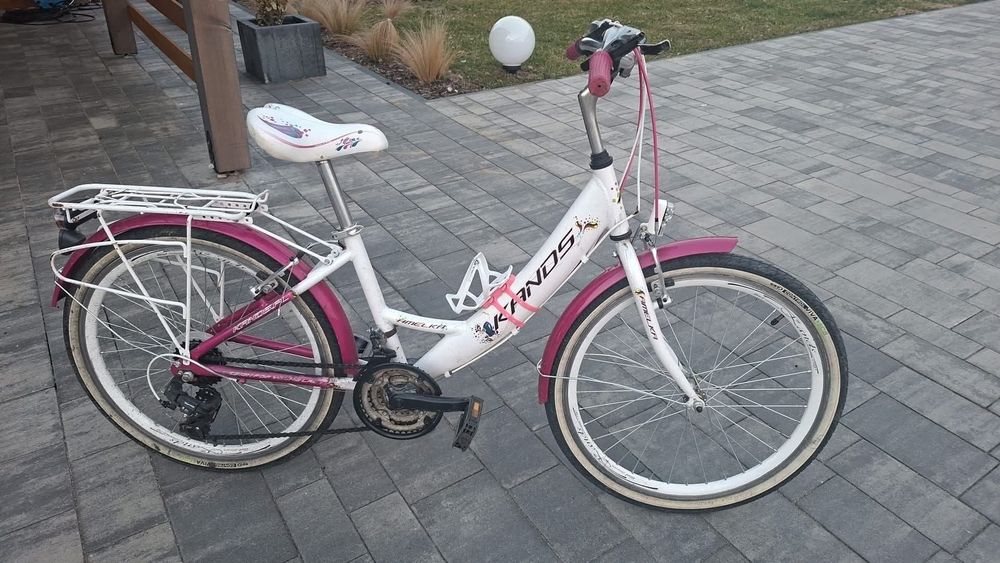 Rower Kands Amelka 24 cale dziewczynki stan bardzo dobry