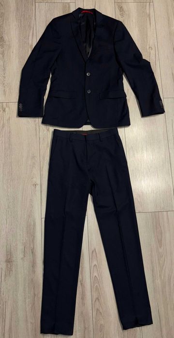Giacomo Conti garnitur młodzieżowy granatowy roz 164-170cm 44