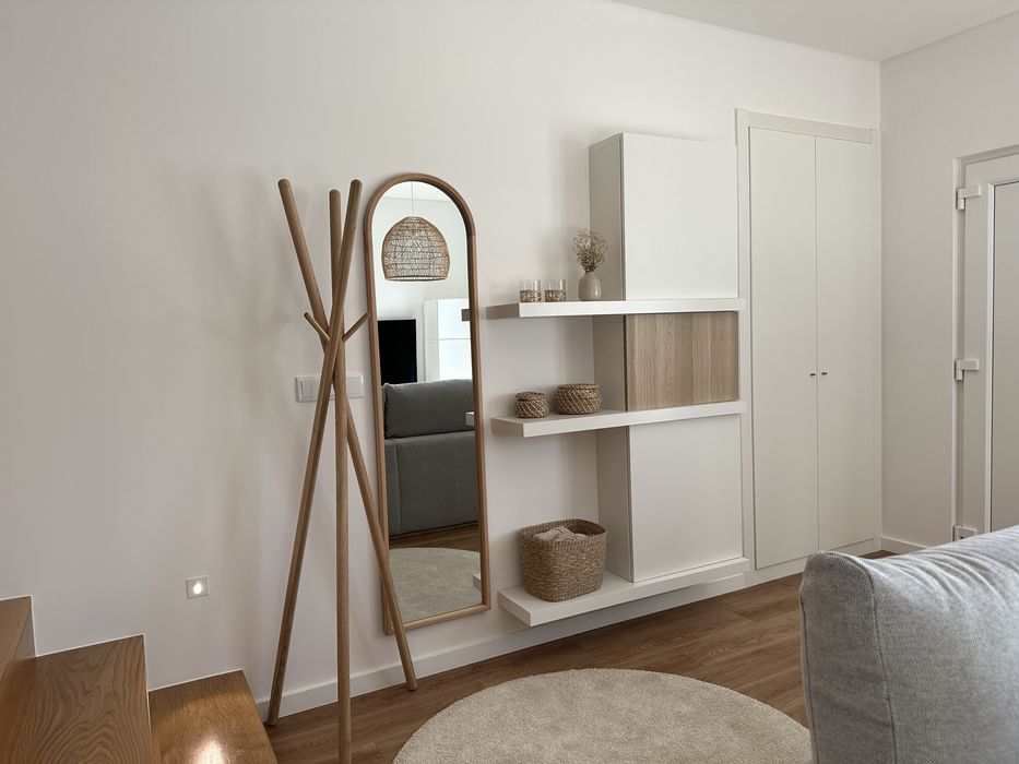 Bengaleiro em madeira carvalho