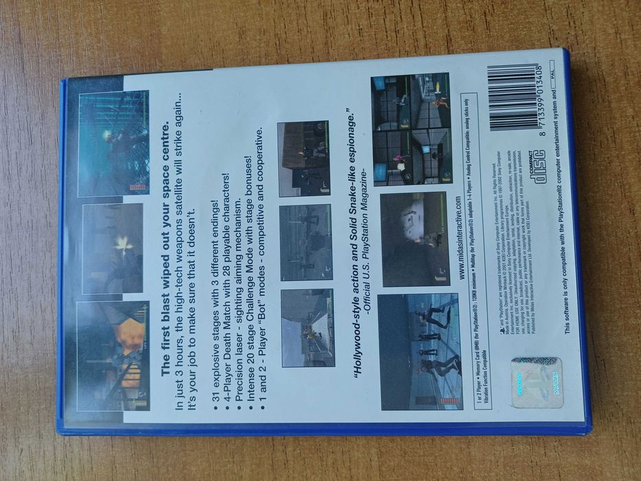 Operation WinBack PS2 wersja ang. stan bdb