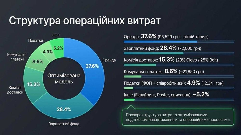 Продається Кафе — Чистий прибуток 91,134 грн/міс. Окупність 8 місяців
