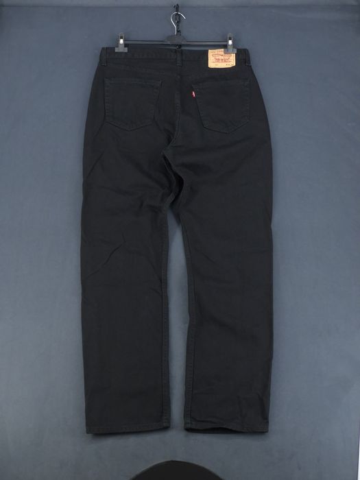Levi's 751 spodnie jeansowe straight proste klasyczn 38x34 szerokie