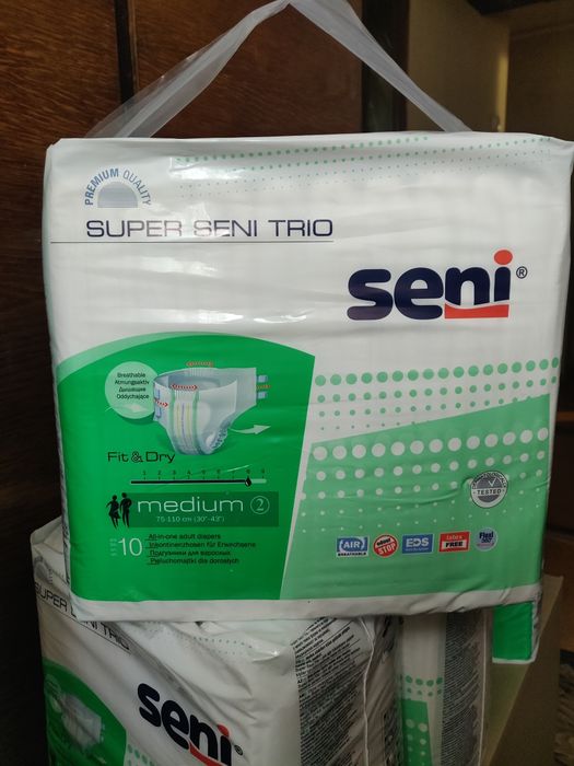 Super Seni Trio M (2) 75-110 см подгузники для взрослых