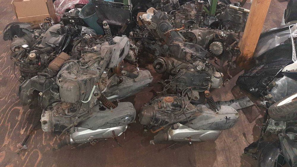 Вилка передня на Honda dio le(ad tact Suzuki lets address Yamaha jog)