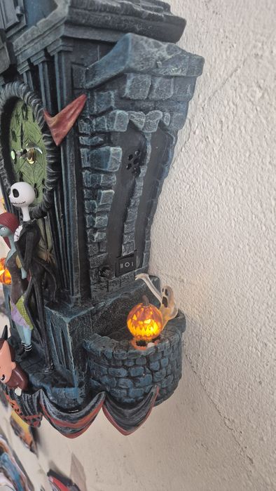 Zegar scienny Tim Burton Miasteczko Halloween U