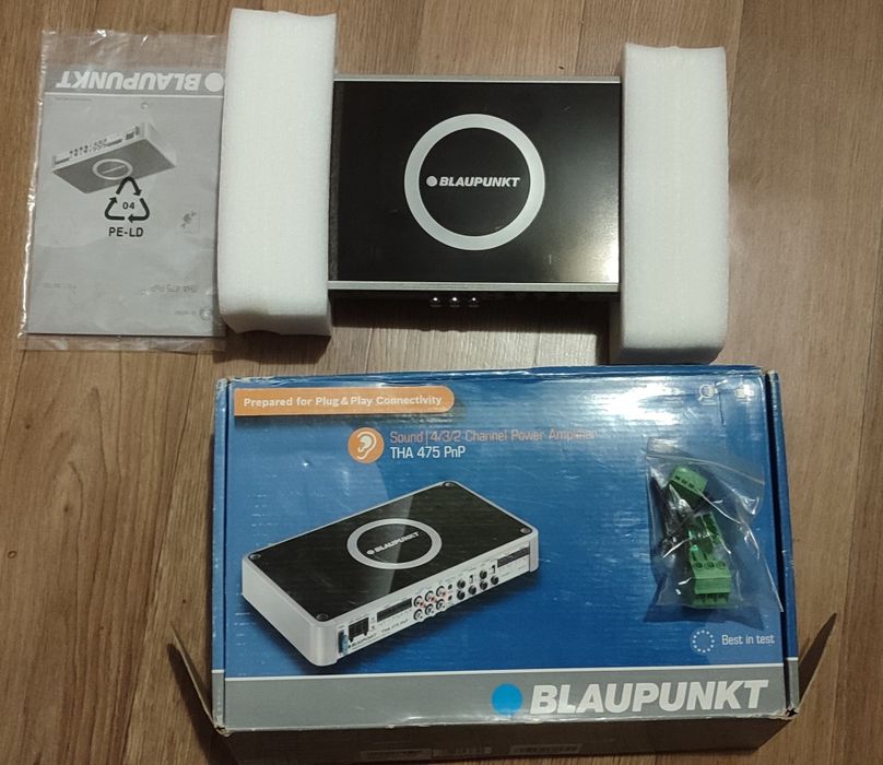 Новый 4-канальный усилитель Blaupunkt THA 475 PnP