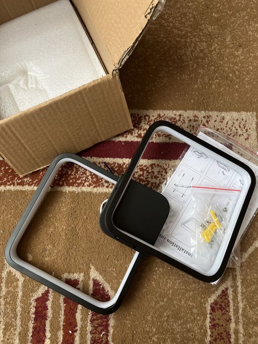 Люстра на стелю 2 секції