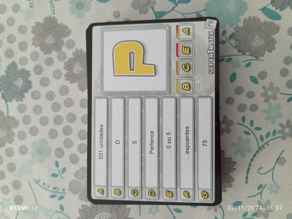 Jogo de cartas SuperTmatik