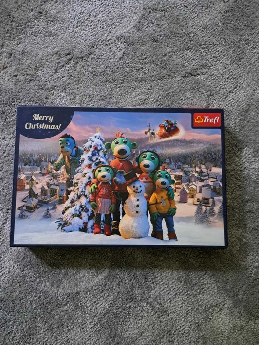 Puzzle trefliki edycja świąteczna nowe 200 elementów