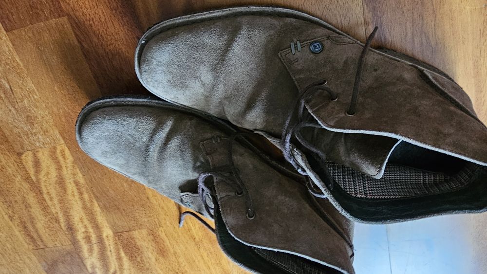 Wysokie skórzane buty Tommy Hilfiger rozm. 43