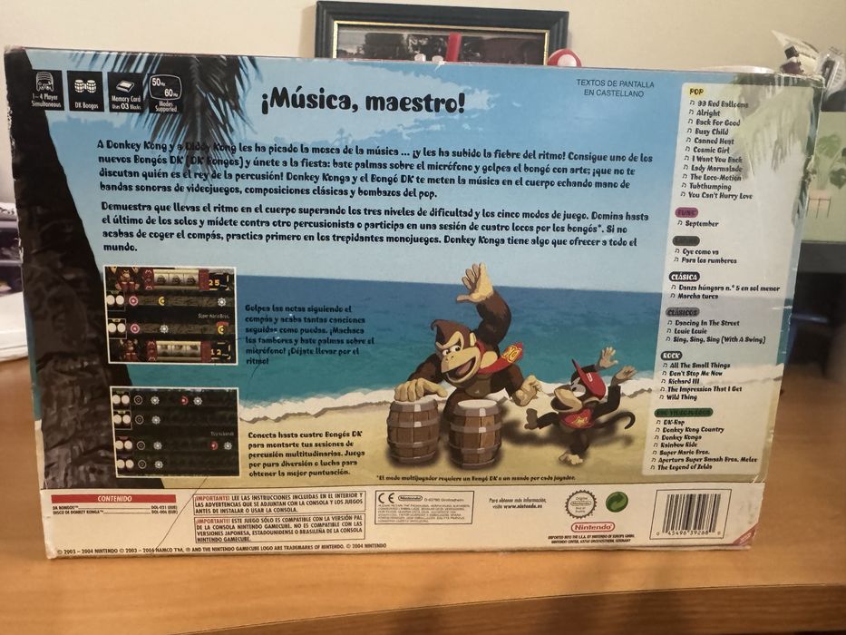 SELADO Donkey Konga Pak Nintendo Gamecube