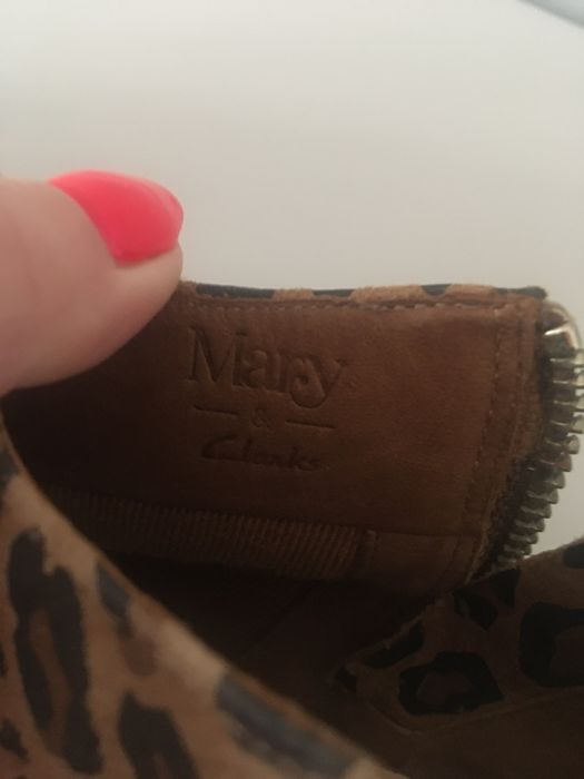 Botki CLARKS 36 panterka