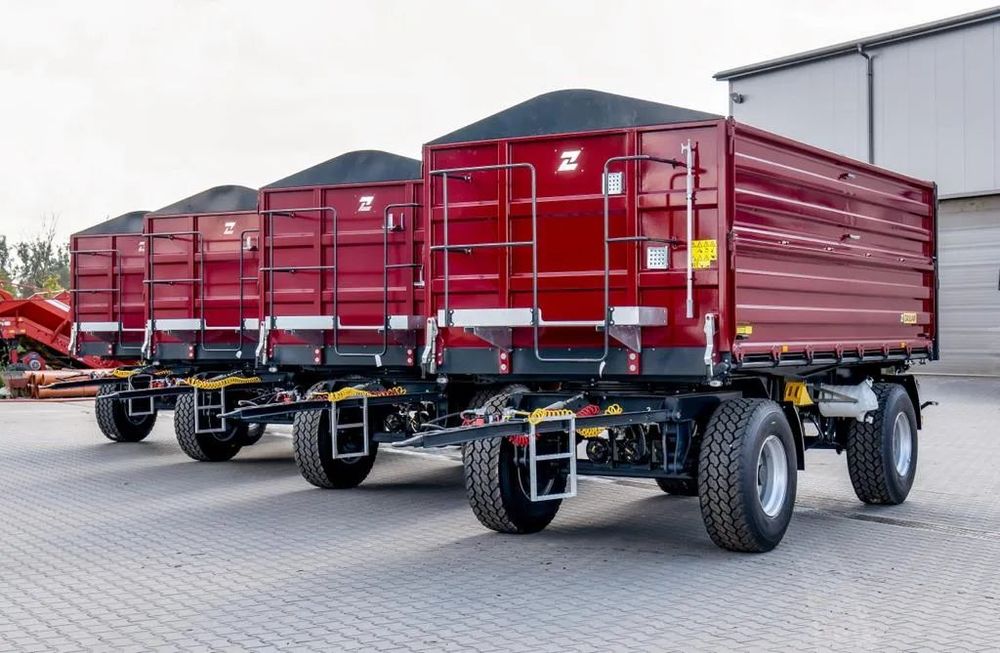 Zaslaw D-737-14XL bez słupka  Zasław, super trwała przyczepa rolnicza, fiansowanie fabryczne 50/50