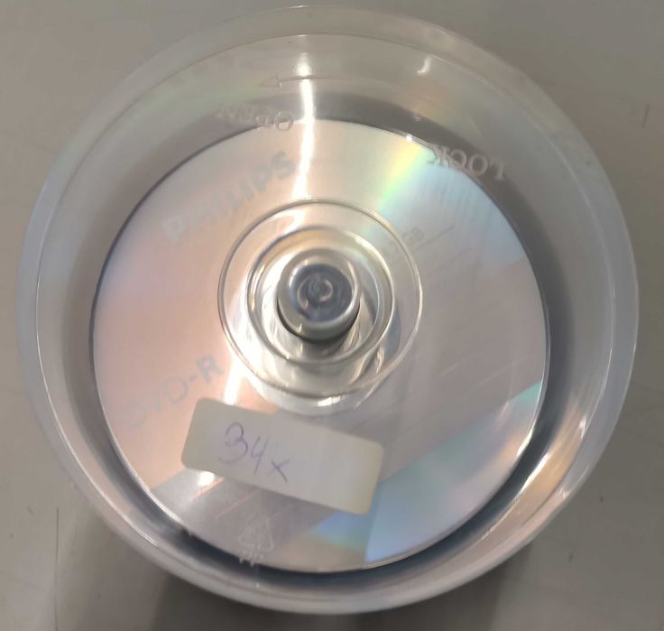 Lote de 34 DVD-R Philips 4,7 GB (Novos)