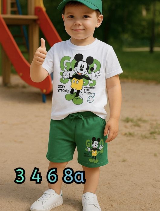 Conjunto Mickey menino