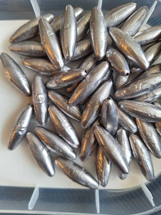 Ciężarki wędkarskie przelotowe - 15 gr