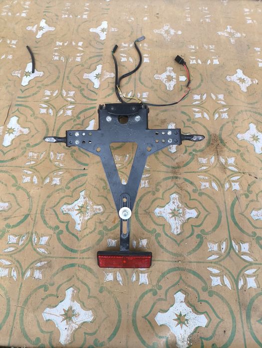 Kawasaki z650 z 650 mocowanie tablicy kierunki lampka